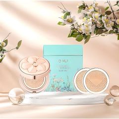 Set Phấn Nước Ohui Ultimate Cover Cushion Special Edition SPF50+/PA+++