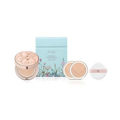 Set Phấn Nước Ohui Ultimate Cover Cushion Special Edition SPF50+/PA+++