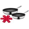 Bộ 2 chảo chống dính Silit Calabria 24/28cm