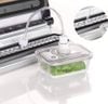 Bộ 4 hộp đựng thực phẩm thuỷ tinh kèm bơm hút chân không Caso Vacuboxx cài đặt được thời gian