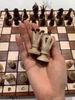 Bộ cờ vua ALBATROS Hoàng gia quốc tế làm bằng tay