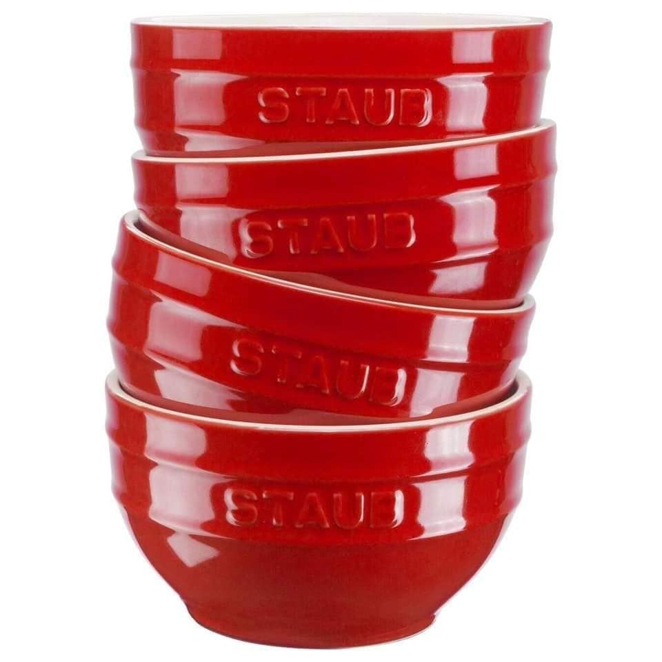 Set 4 Bát tô ăn phở, mì Staub kèm hộp