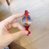 Đồng hồ Calvin Klein màu sắc vô cùng xuất sắc dây đỏ mặt xanh