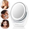 Gương trang điểm 2 mặt kèm đèn Led Medisana CM835