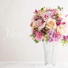Lọ hoa pha lê Irris thiết kế kim cương