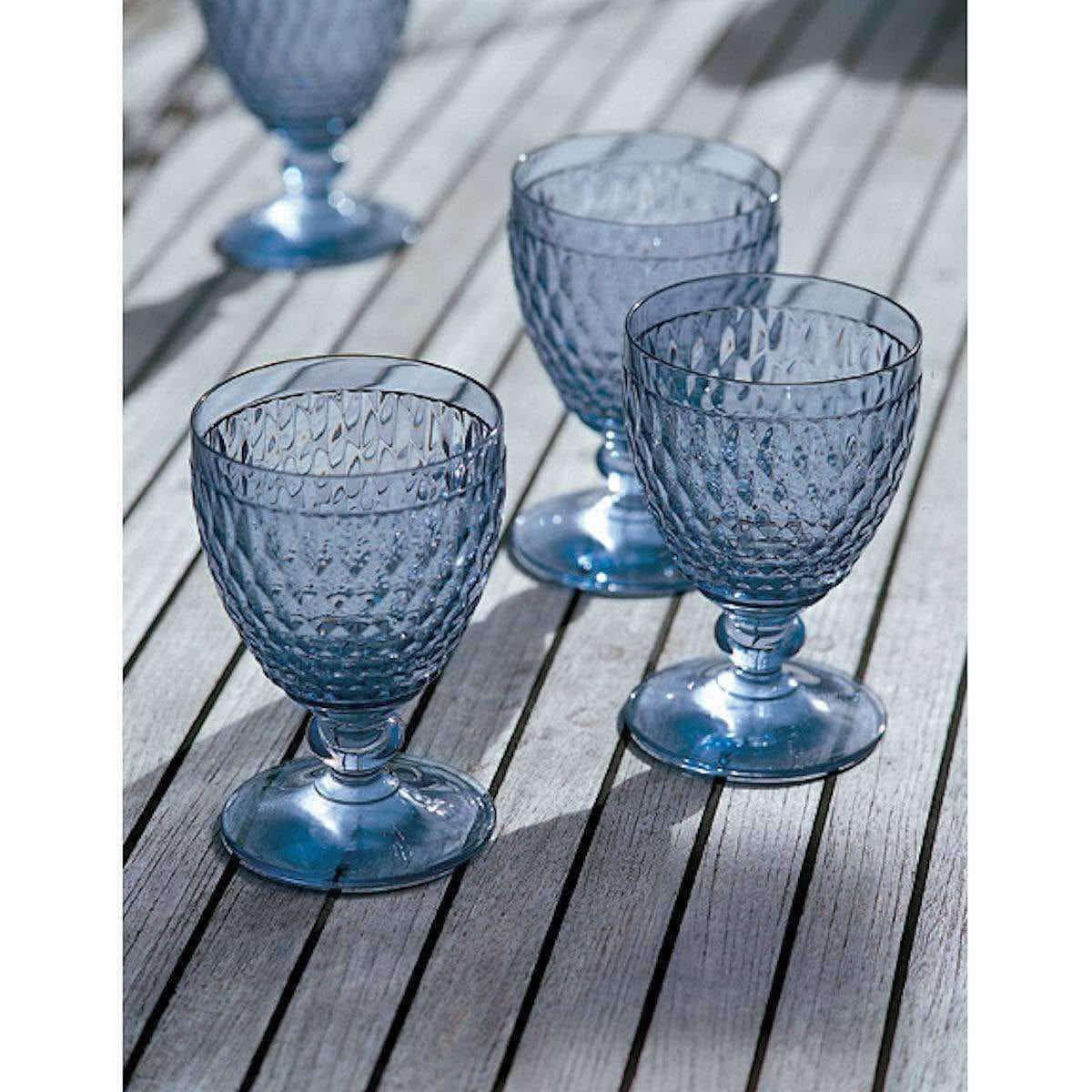 SET 4 LY PHA LÊ MÀU VILLEROY BOCH BOSTON SIÊU ĐẸP - MADE IN GERMANY