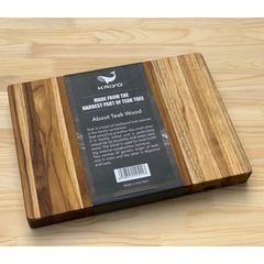 Thớt chặt gỗ Teak Kaiyo