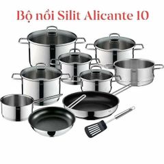 Bộ nồi 10 món Silit Alicante dòng 2020