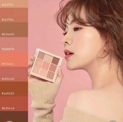 Bảng phấn má 9 ô Peach C Soft mood Eyeshadow Palette