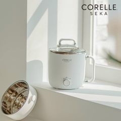 Nồi lẩu điện mini Corelle Seka đa năng 3 trong 1