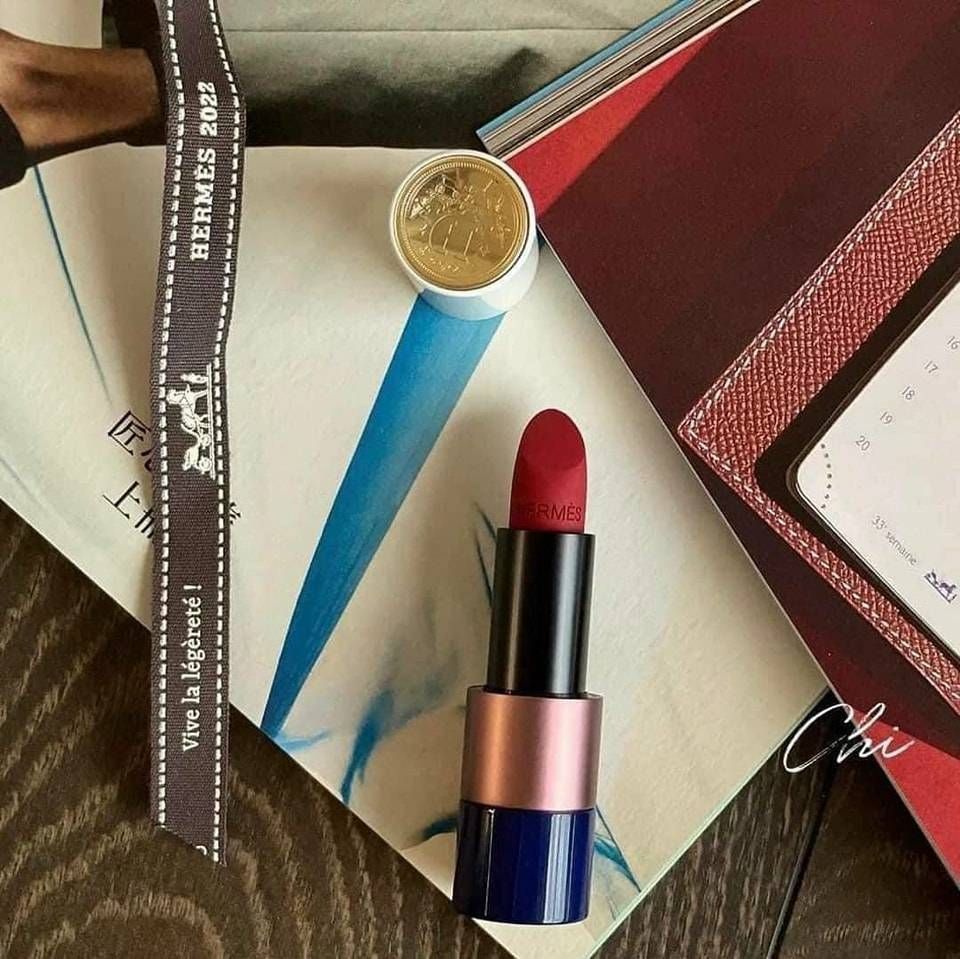 Son Hermes Rouge Matte Lipstick Limited Edition 81 Rouge Grenat