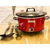 Nồi nấu chậm Crockpot màu đỏ
