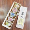 Set bát gốm vẽ tay toàn hoạ tiết hoa