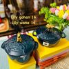Cặp nồi gang STAUB màu lamer