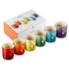 Set 6 cốc cầu vồng Le Creuset 350ml