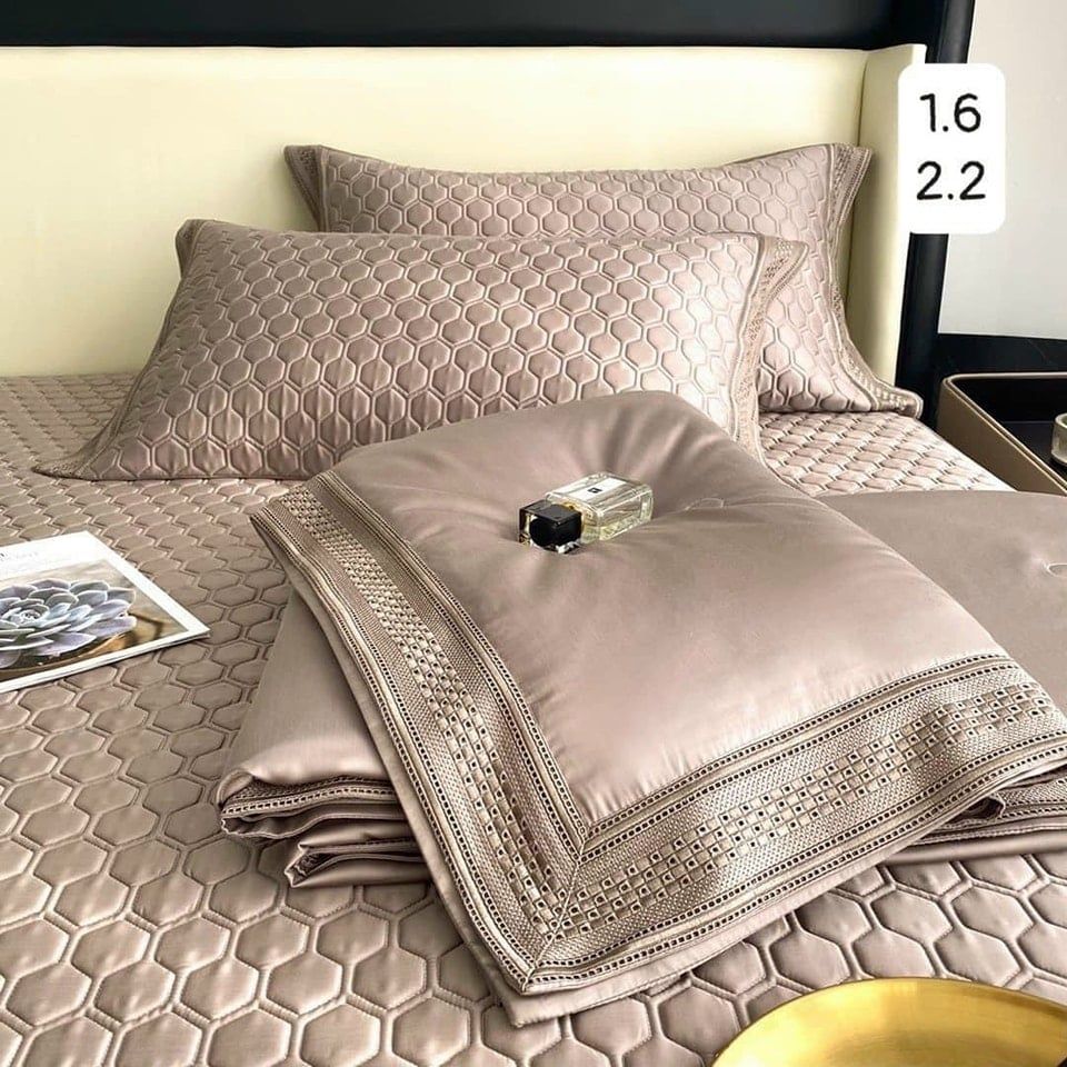 Bộ chăn ga gối Tencel 120s