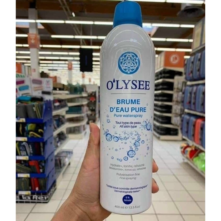Xịt khoáng O'lysee Energizing Waterspray 400ml