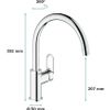 Vòi rửa bát Grohe Start Flow 31555001