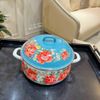 Nồi The Pioneer Woman 3,7l hoa trắng nắp xanh