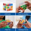 Rubik 3x3 loại tinh thể