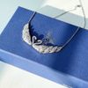 Dây thiên nga hạt gạo đôi Swarovski