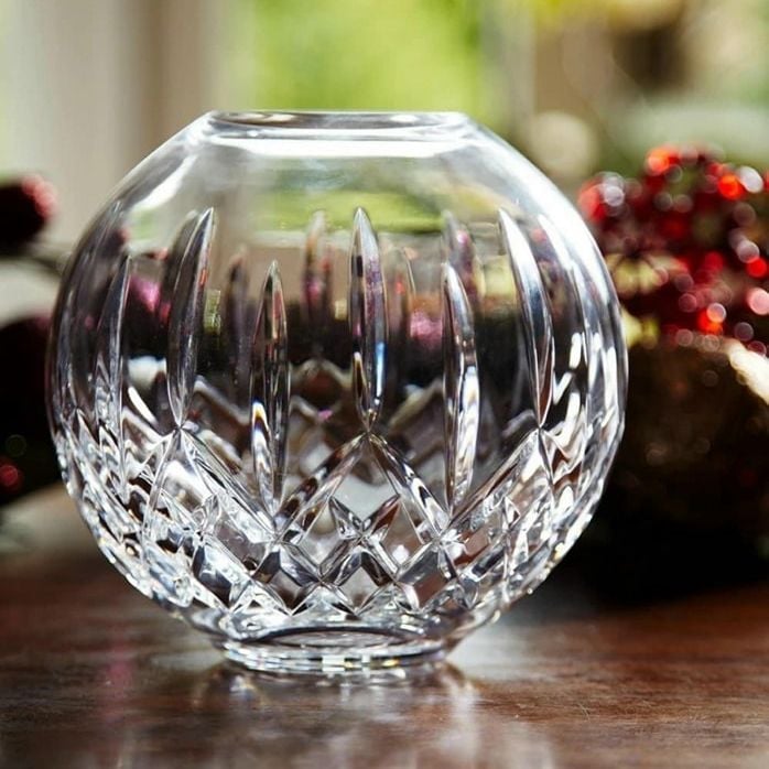 Lọ hoa tròn Lismore Waterford 15cm