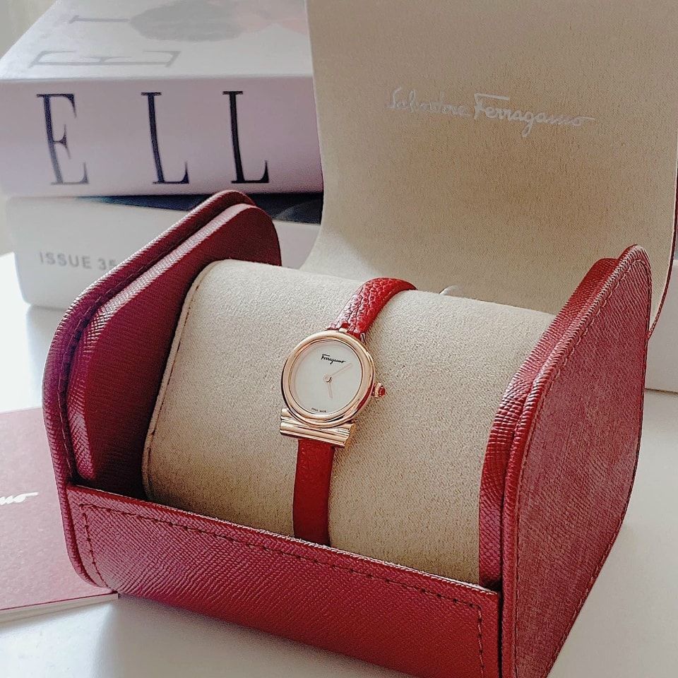 Đồng hồ thời trang Salvatore Ferragamo Gancini Mother Of Pearl