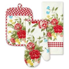 Bộ đồ bếp 3 món Pioneer Woman Sweet Rose