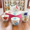 Bộ ấm trà Nhật họa tiết hoa cỏ mùa xuân
