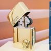 Bật lửa Zippo Mèo Thần Tài mạ vàng 18k