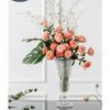 Lọ hoa cúp pha lê mài Bohemia cao 40cm