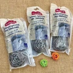 Búi cọ xoong bằng thép Profissimo Edelstahl Topfreiniger 3 Stuck