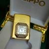 Bật lửa Zippo Time mạ vàng Gold 18k