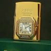 Bật lửa Zippo Time mạ vàng Gold 18k