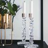 Bộ 2 chân nến pha lê ORREFORS CARAT