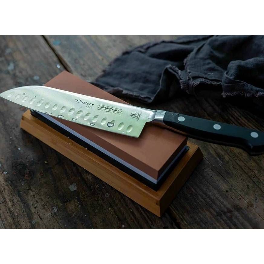 Dao bếp Santoku thép rèn Century 18cm của Tramontina