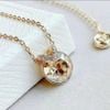 Bộ dây chuyền và khuyên tai Swarovski Bella V