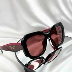Kính thời trang Prada Red Mirrored Internal Silver Butterfly