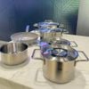 Bộ nồi Fissler Pure Collection 6 món kèm 1 chảo chống dính 24cm