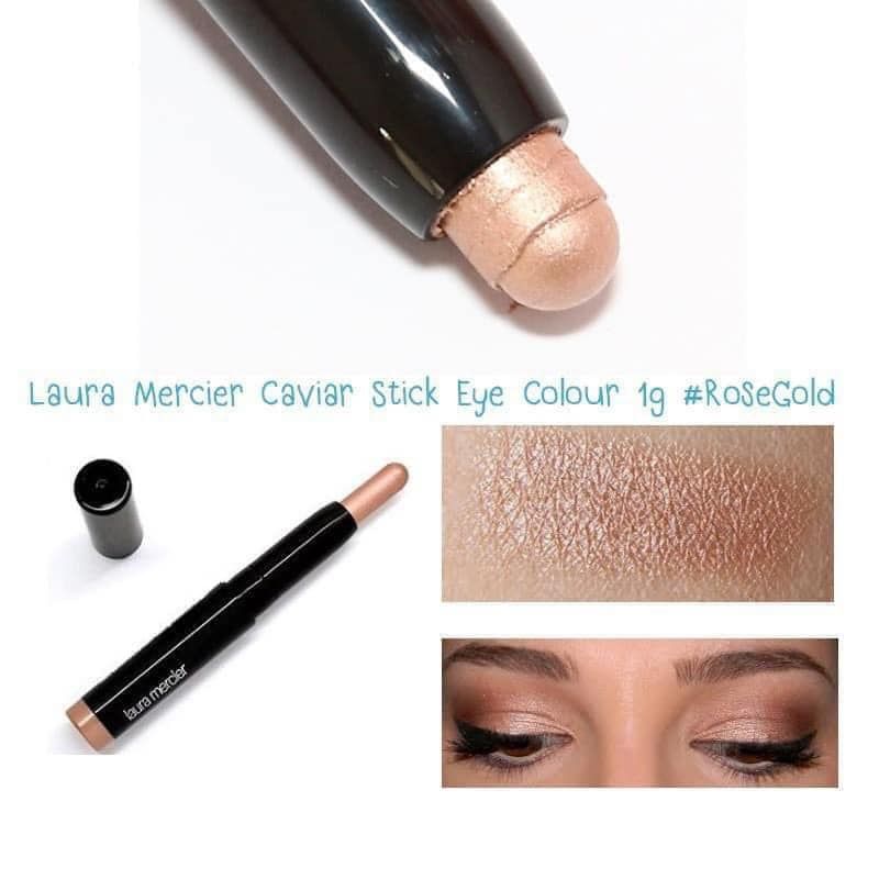 Sáp nhũ kẻ mắt Laura Mercier màu rose gold 1.64g