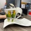 Bộ cốc thìa dĩa hoạ tiết Villeroy Boch