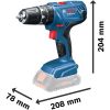 Máy khoan động lực không dây Bosch Professional GSB 18V-21