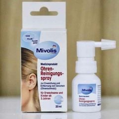 Xịt tan ráy tai Mivolis Ohren Reinigungs spray, 20ml