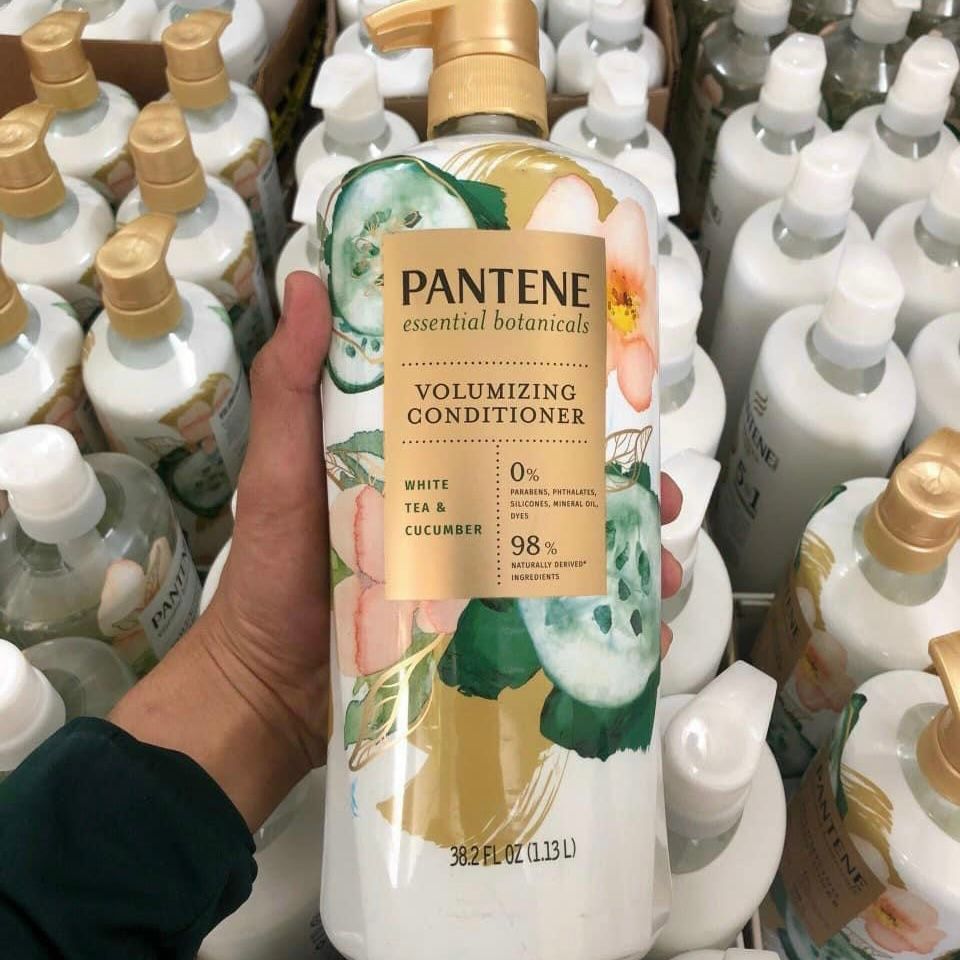 Dầu gội và dầu xả Pantene Essential White Tea & Cucumber