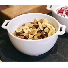 Bát gốm Staub trắng 18cm