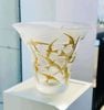 Bình chim én mạ vàng Lalique limited