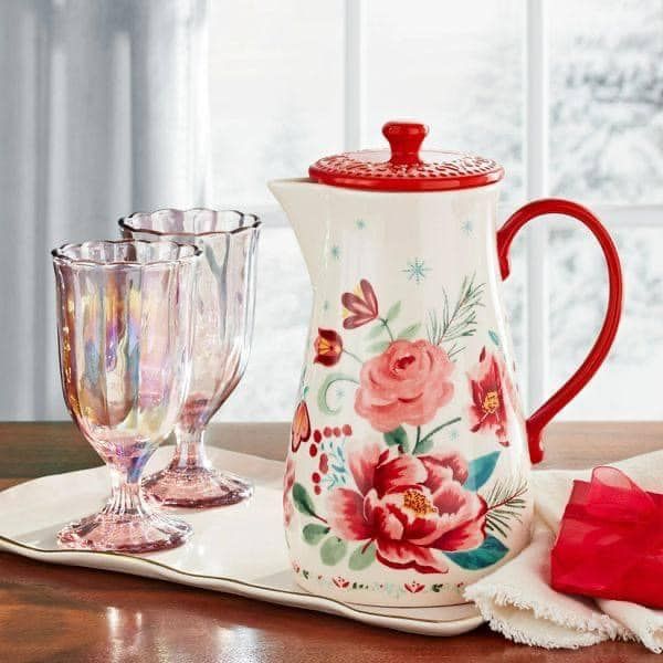 Bình nước có nắp The Pioneer Woman Merry Meadow