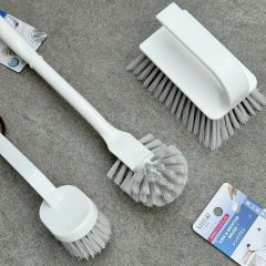 Bộ 3 bàn chải nhà tắm tiện ích Mirai Nhật Bản