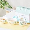 Bộ 3 món bát, cốc sứ Dinnerware