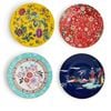 Bộ 4 đĩa tròn Wonderlust sứ xương viền vàng 22 karat Wedgwood